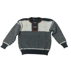 Nordstrikk Vintage Womens Norwegian Wool Sweater M Comfy Holidays Cold Weather